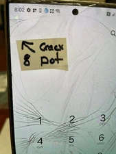 OEM OLED Pull For Samsung Galaxy S24 Ultra LCD Display DAMAGED - SCREEN ONLY!