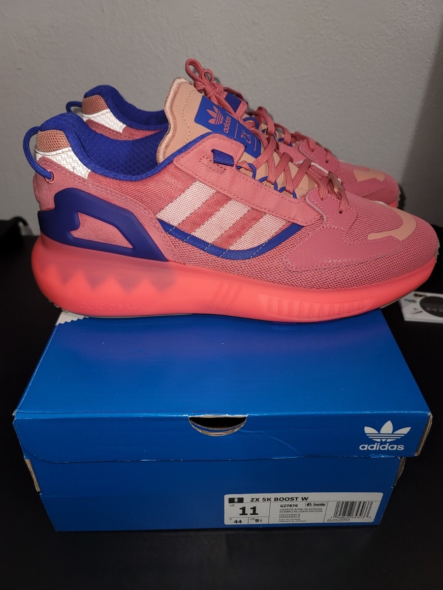 New Adidas Women's ZX 5K Boost Shoes Sneaker - Hazy Rose (GZ7876