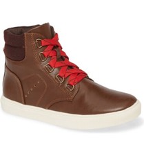Steve Madden Boys Bmamba Brown High Top Sneakers Big Kid