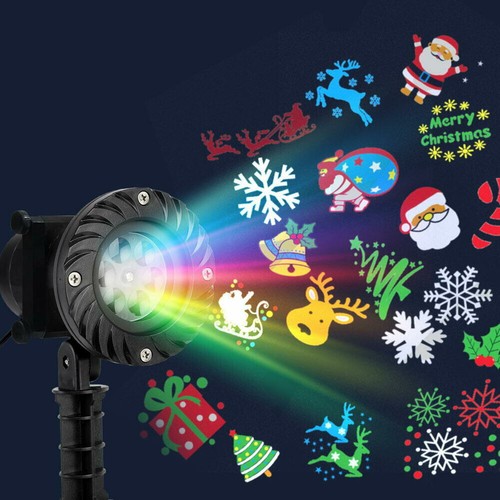 12 Patterns Christmas Projector Lights 