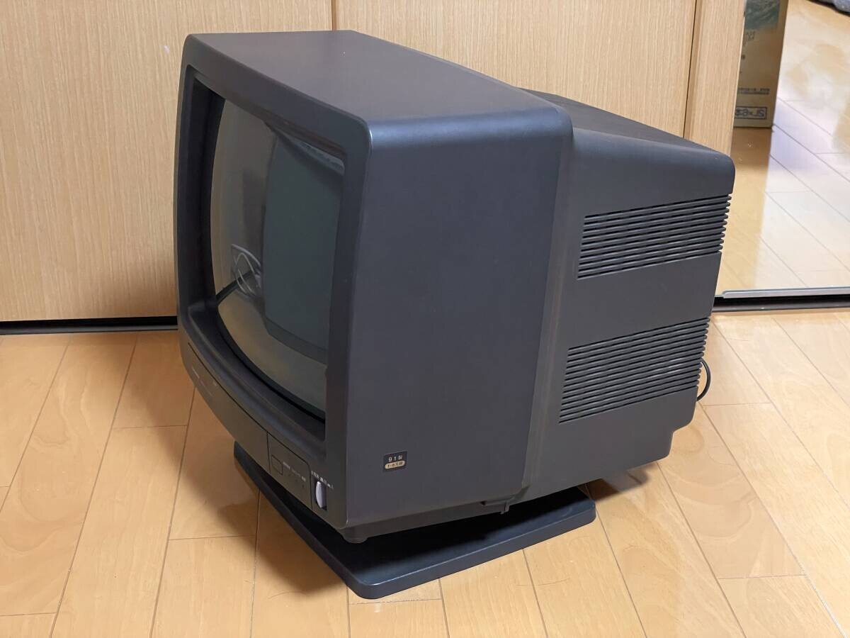 SHARP シャープ　CZ-614D-TN X68000 モニター Sharp X68000 XVI genuine monitor CZ-607D-TN with remote