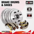 <!--F#f_0-->Rear Protex Brake Drums + Shoes for Honda City VF Civic SL SS SR ST VC Hatch<!--F/-->