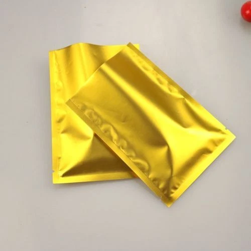 Open Top Heat Seal Aluminum Foil Bags Vacuum Storage Mylar Food Bags Pouches - Image 3 of 4