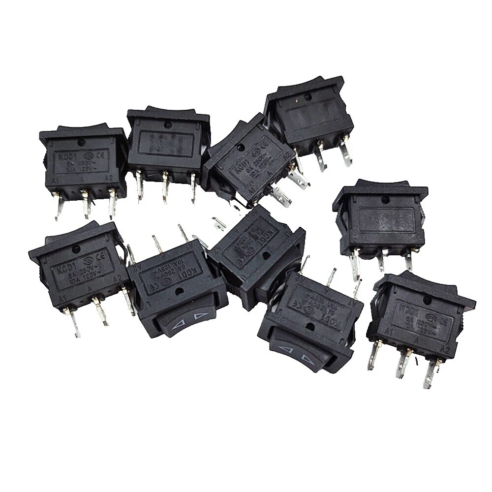 Nickel Industrial Rocker Switches