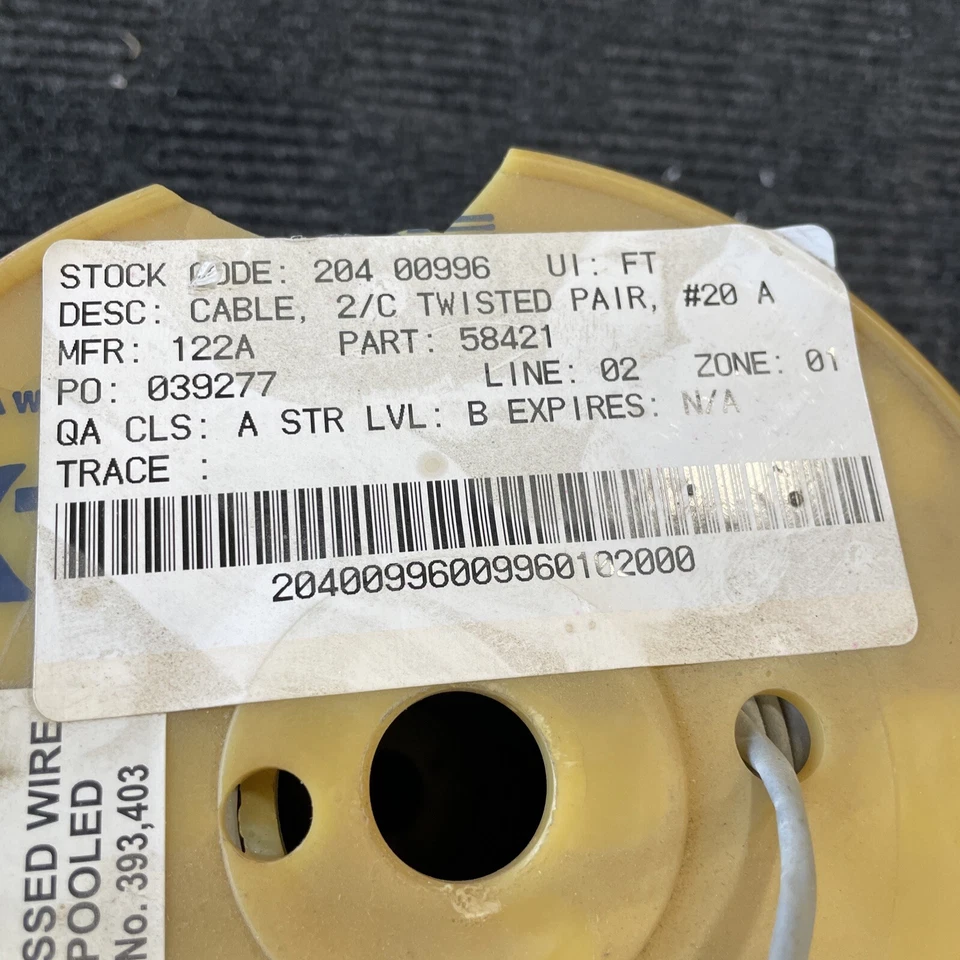 ALPHA WIRE 58421 SL002 / 58421SL002(全新品牌)石板 500 英尺 — 第 3/4 张图片