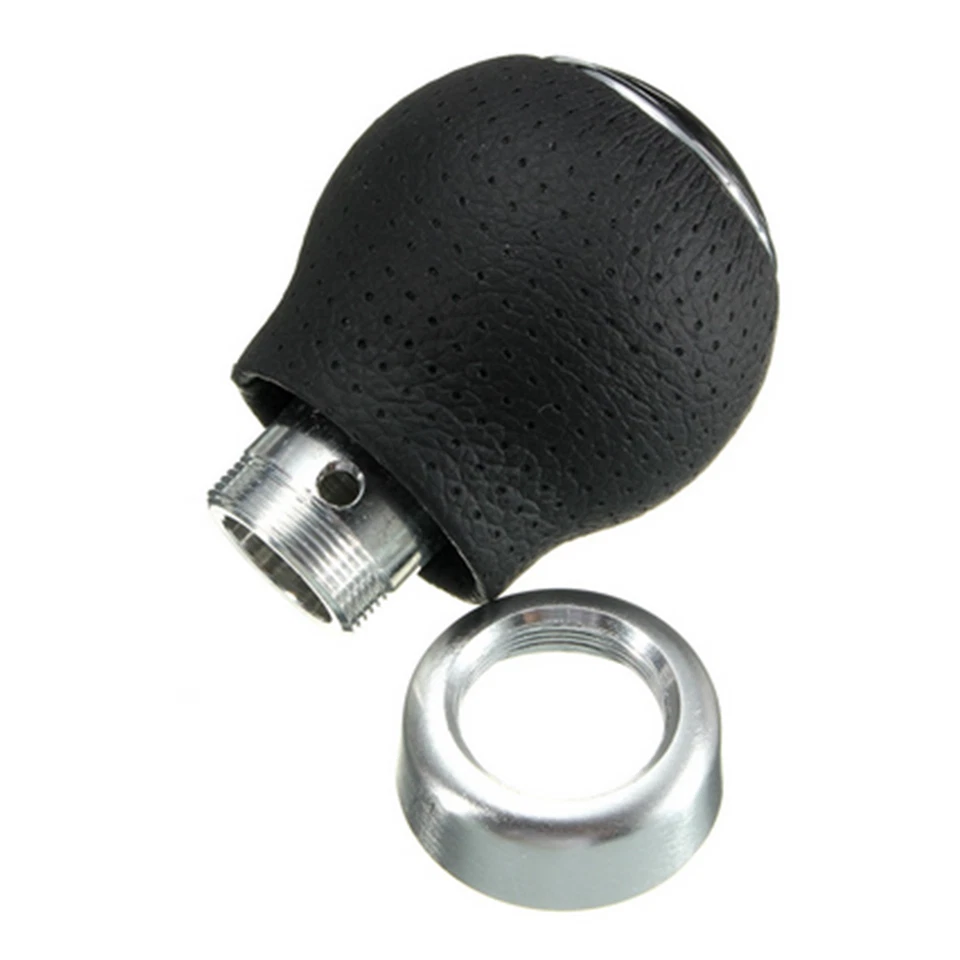 5 Speed Aluminum Manual Car Gear Shift Knob Shifter Lever Auto Replacement Parts - Image 2 of 4