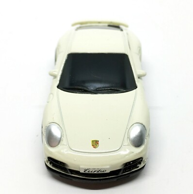Porsche 911 Turbo Creamy White RMZ City Metal 1/64 (3