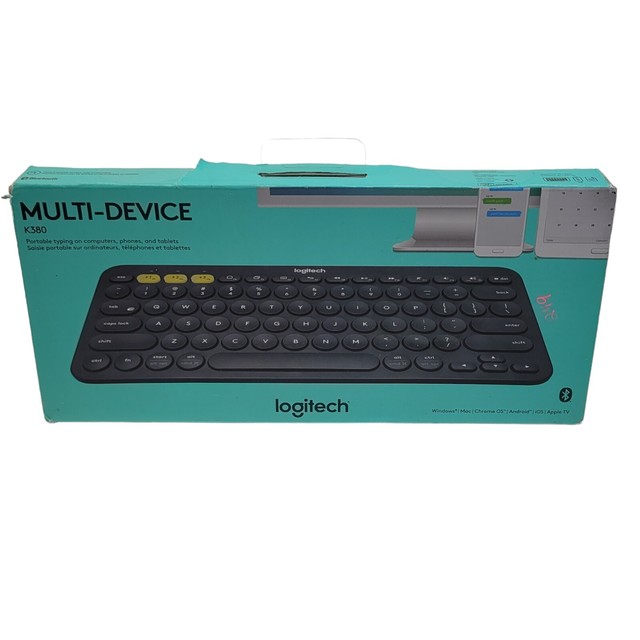 LOGITECH K380 MULTI-DEVICE BLUETOOTH KEYBOARD DARK GREY LOGITECH K380 MULTI-DEVICE BLUETOOTH KEYBOARD DARK GREY