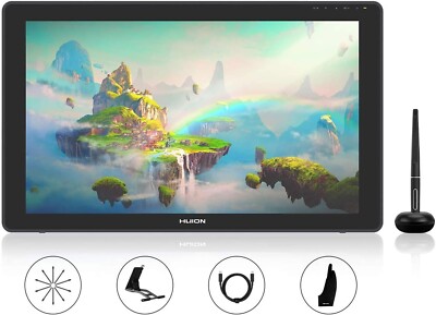 HUION KAMVAS 22 Plus Grafiktablett Zeichnen mit volllaminiertem QD-Display 140%