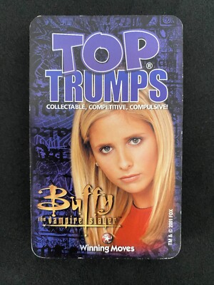 Buffy The Vampire Slayer Top Trumps Pick Your Own Trump Trading Card 2001