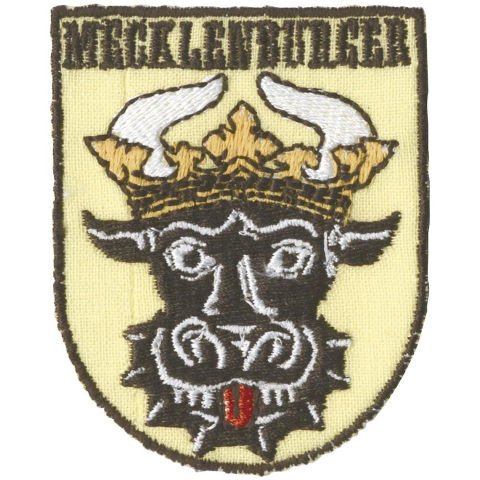 FAN-OMENAL AUFNÄHER - Aufnähwappen - Mecklenburger - 00816 - Gr. ca. 5 x 6 cm - Patches S .