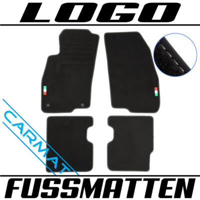 Fussmatten für Fiat Punto EVO 199 Bj. 2009- Fußmatten Autoteppiche LOGO