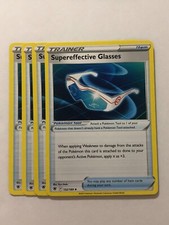 Pokemon Card Astral Radiance 4x Playset Supereffective Glasses 152/189 Near Mint