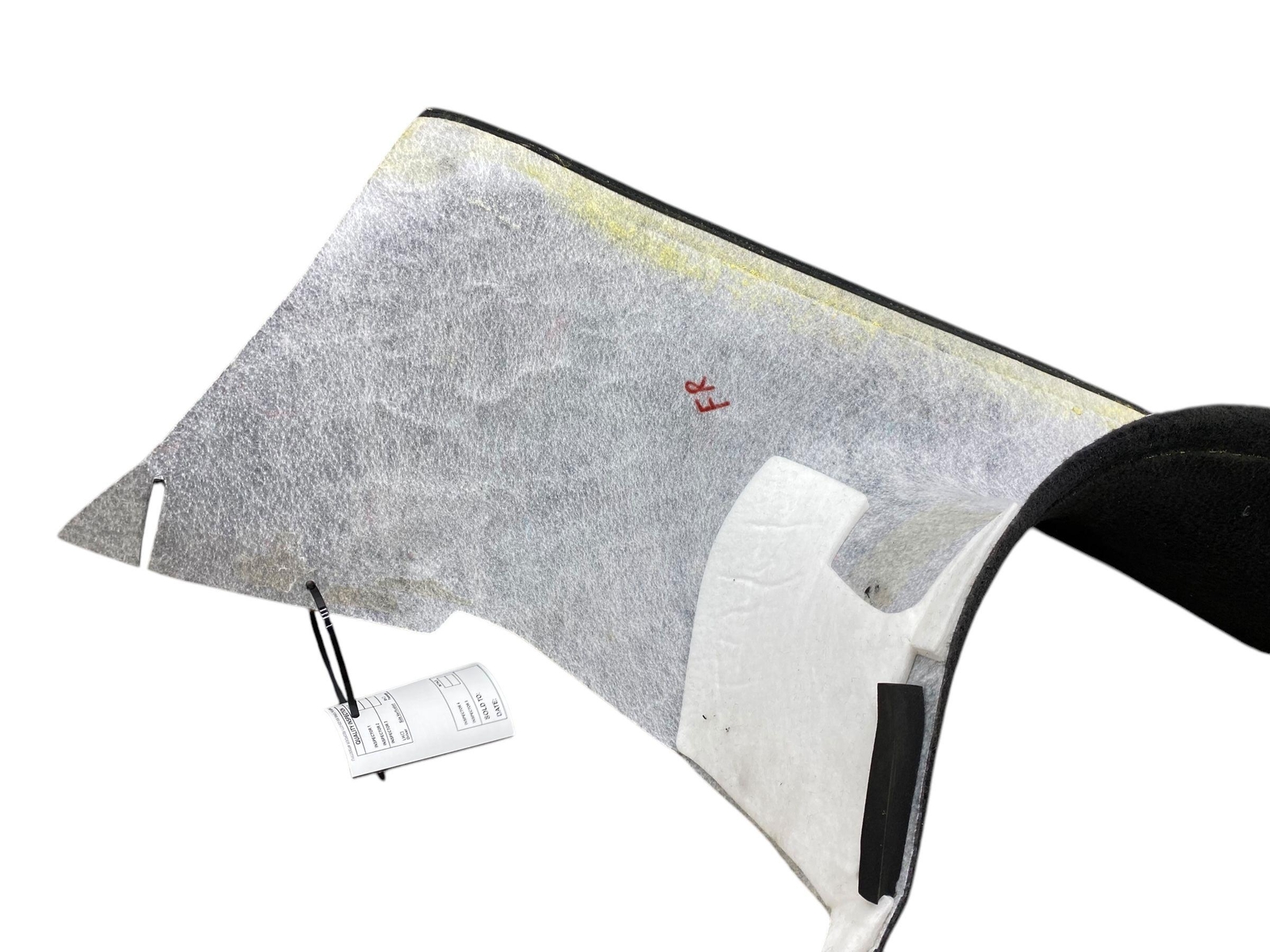 2019-2021 MCLAREN 600LT FRONT RIGHT SIDE LOWER DOOR SILL FLOOR CARPET RUG COVER