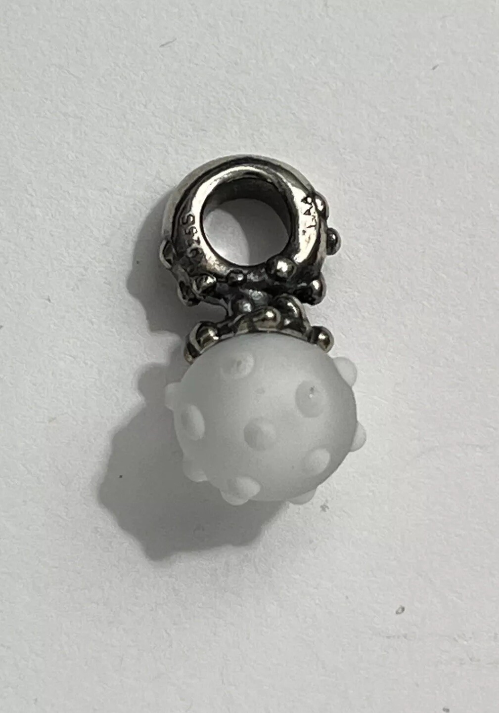 AUTHENTIC TROLLBEADS Winter  White Knobs Buds Dan… - image 4