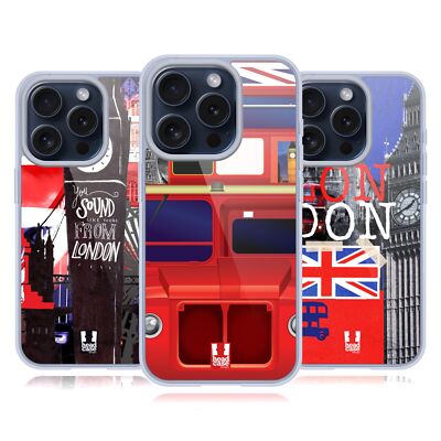 HEAD CASE DESIGNS I LOVE LONDON SOFT GEL CASE FOR APPLE iPHONE PHONES