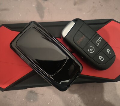 Schwarz Smart LCD Touchscreen Autoschlüssel Keyless Entry Remote Key Für Start