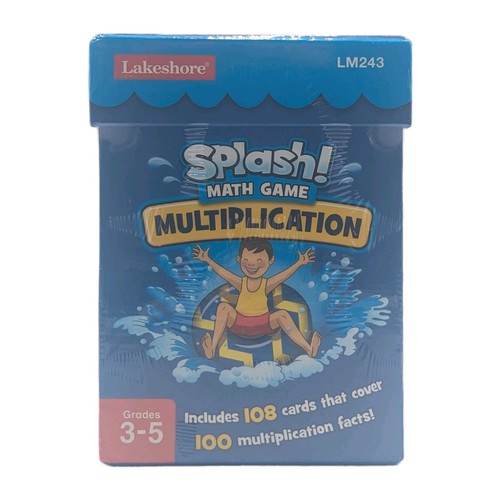 Lakeshore LM243 | Splash Math Game Multiplication | Grades 3-5 | New ...
