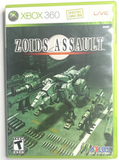 Zoids Assault Strategy Atlus Microsoft Xbox 360 Tested Working NO MANUAL