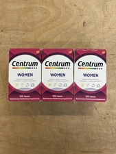 Centrum Adult Women's Multivitamin & Mineral Supplement 120 Tablets, 3 Pack 2/27