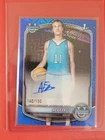 New Listing2025-26 Bowman Chrome U Ace Flagg Blue Mojo Auto 140/150 1st Exclusive CPA-AF