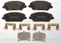 Bremsbelagsatz Scheibenbremse Triscan 8110 43061 FüR Hyundai I30 PDE PD Pden Van