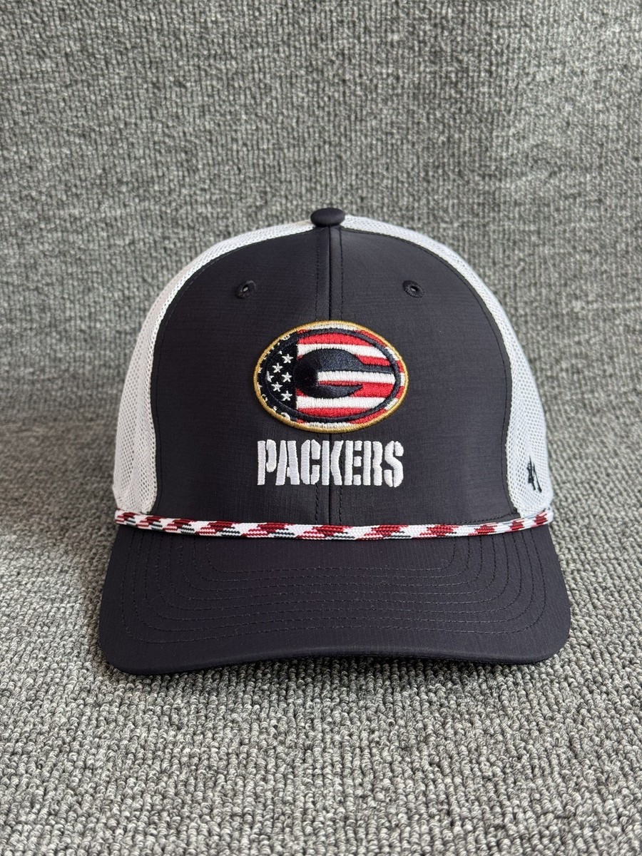 '47 Brand Green Bay Packers Fitted Cap Navy White Retro NFL OSFA