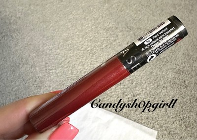 Sephora Crème Lip Stain Velouté 38 - Sweet Raspberry - Rouge à Lèvres Mat Biologique - Lot De 3