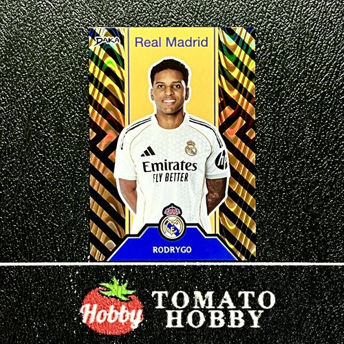 RODRYGO /25 ORANGE WAVE REFRACTOR DAKA TOP AUDIENCE 2025-26 PHOTO REAL MADRID