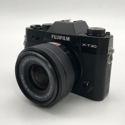 Fujifilm X-T30 26.1MP Mirrorless Digital Camera XT30 Body Black+XC 15-45mm Lens