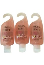 Avon Skin So Soft Soft  Sensual Shower Gel 5 Oz. lot 3 Hang bottles Bath