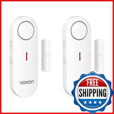 VOXON Door Window Alarms Kids Safety Home Security Anti-Intruder 2-Pack 98dB