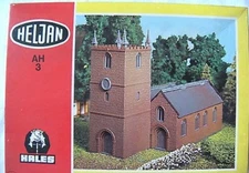 Heljan AH3 HO Church Plastic Building Kit