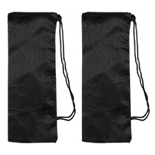 11 x 4 Inch Tripod Carrying Case, 2 Pack Camera Tripod Carrying Bags, Black