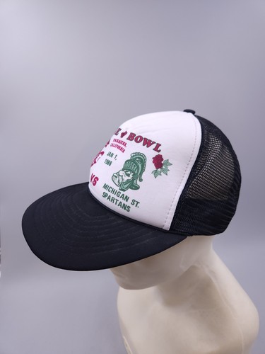 Vintage Rose Bowl 1988 Snapback Hat USC Trojans vs Michigan St. Spartans - Picture 2 of 15