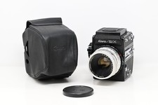 Fotocamera medio formato KOWA SIX 6x6 obiettivo 85 mm F2,8 MF + custodia in pelle #B133