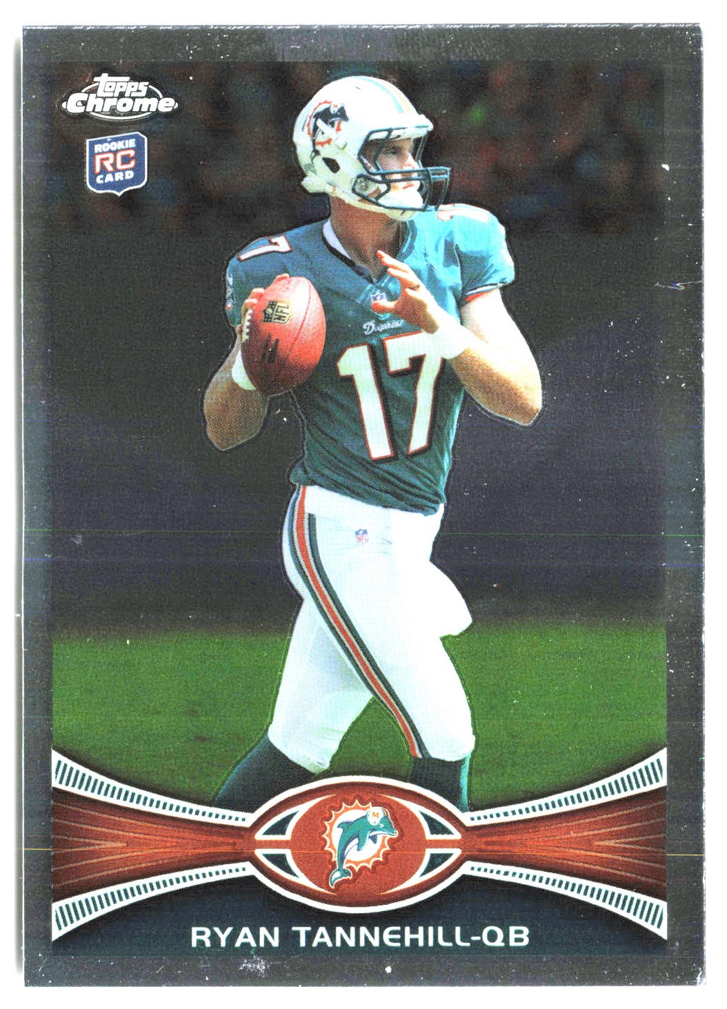 2012 Topps Chrome #109a Ryan Tannehill