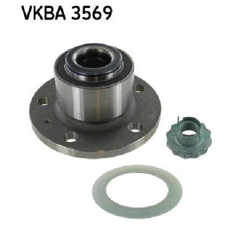 Radlagersatz Vorne FüR Audi A1 8X GBA GBH 1.6 1.8 2.0 10 Bis 26 SKF Dkla Dusa-image