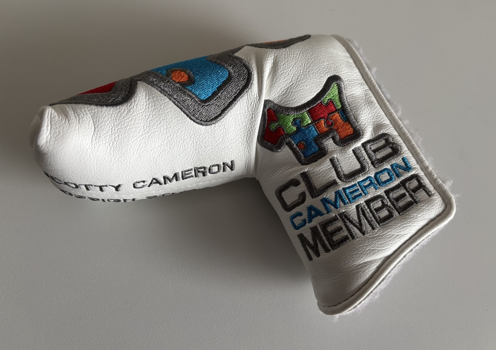 Scotty Cameron Headcover ~ 2014 Club Cameron "Puzzle Dog"