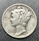 1945-S  MICRO "s" MERCURY DIME VF-XF