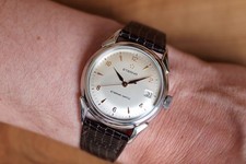 Eterna 1948 Automatic Les Historiques very rare model - big steel case 36,5mm