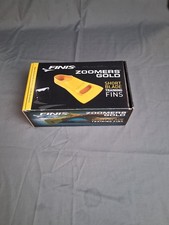 FINIS Zoomers Gold Short Blade Training Swim Fins Yellow Pair NEW with Box
