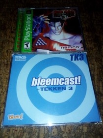 Bleemcast Dreamcast Tekken 3 Bundle allowing you to play Tekken 3 on Dreamcast!