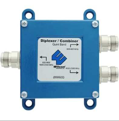 Wilson Electronics 859922 Splitter/Combiner 800-900 MHz/1850-1990MHz Bands