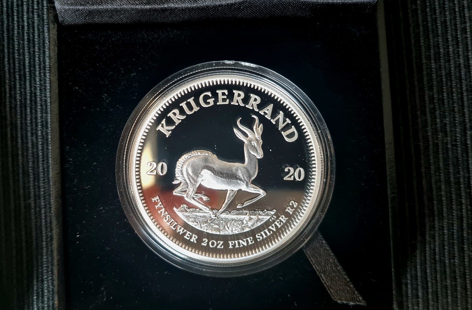 2020 Krugerrand 2oz Silver Proof Coin