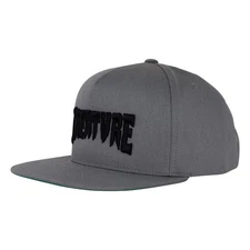 Creature Skateboards Hat Mono Logo Snapback Structured Grey
