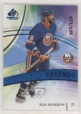 2020-21 Upper Deck SP Game Used Legends Blue Burst 77/135 Ken Morrow #108 au7