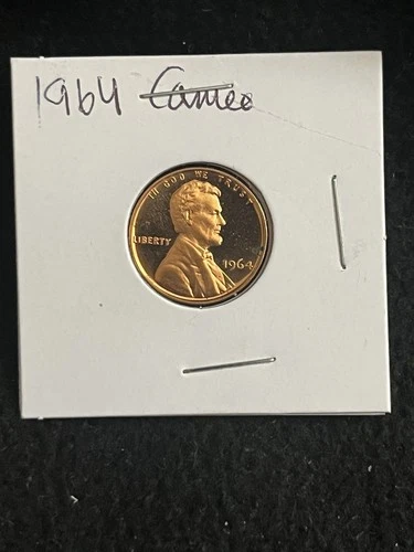 1964 Ultra Cameo Proof Lincoln Memorial Cent