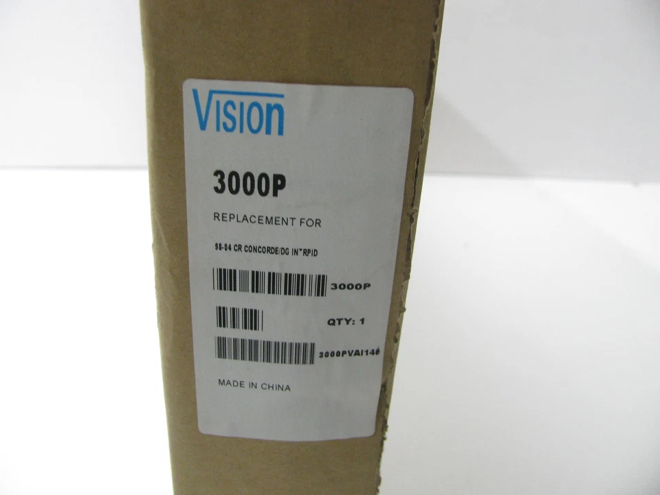 Condensador de aire acondicionado Vision 3000P para 99-04 Chrysler 300M Concorde LHS, 98-00 Intrepid Foto 3 de 3