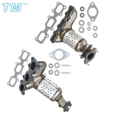 Manifold Catalytic Converter Front Left & Right For Ford Explorer 3.5L 2013-2019